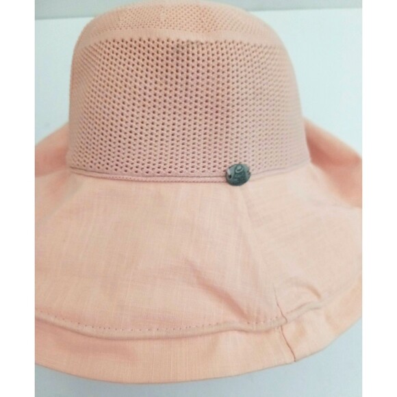 NEW Karfil Hats Wide Brim Packable Lt Melon Cotton Breathable Chin Strap - Picture 5 of 11